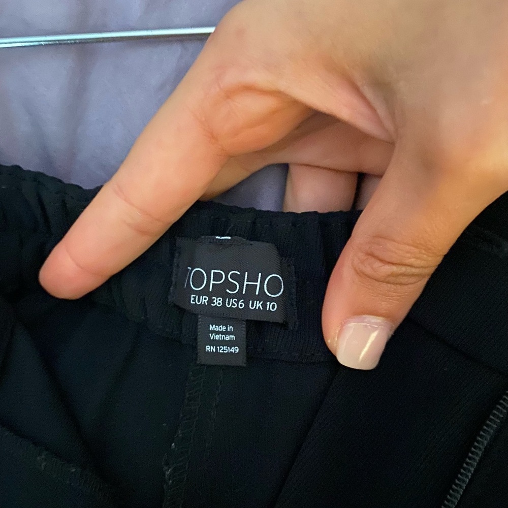 TOPSHOP pleated dress pants US 6 - Picture 5 of 6
